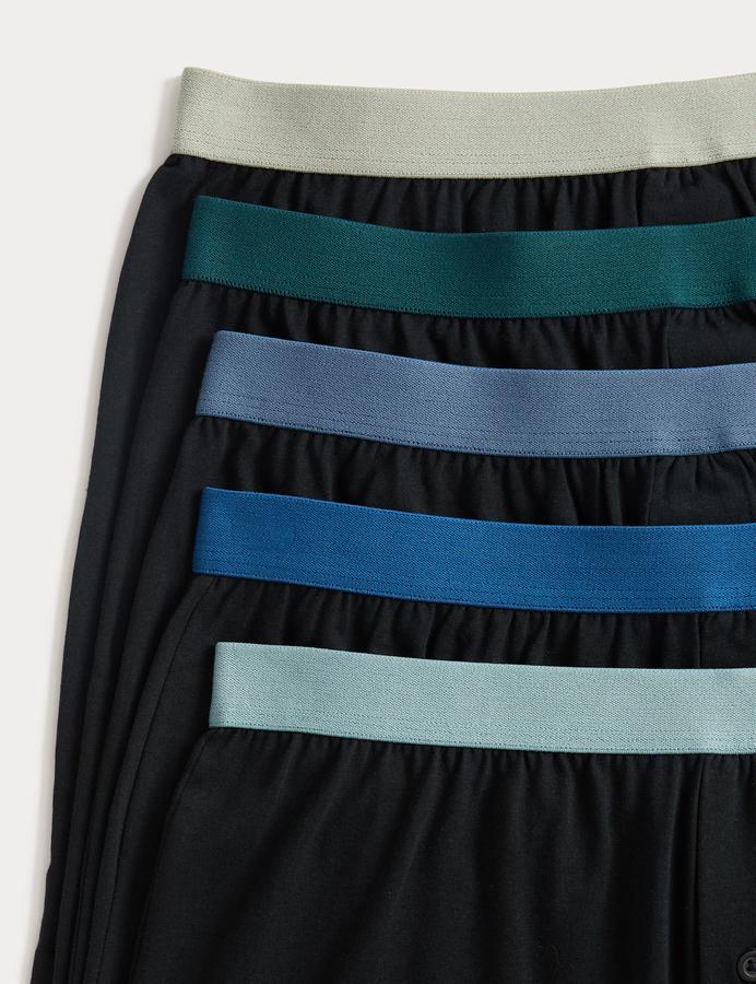 5 Pack Cotton Stretch Boxers