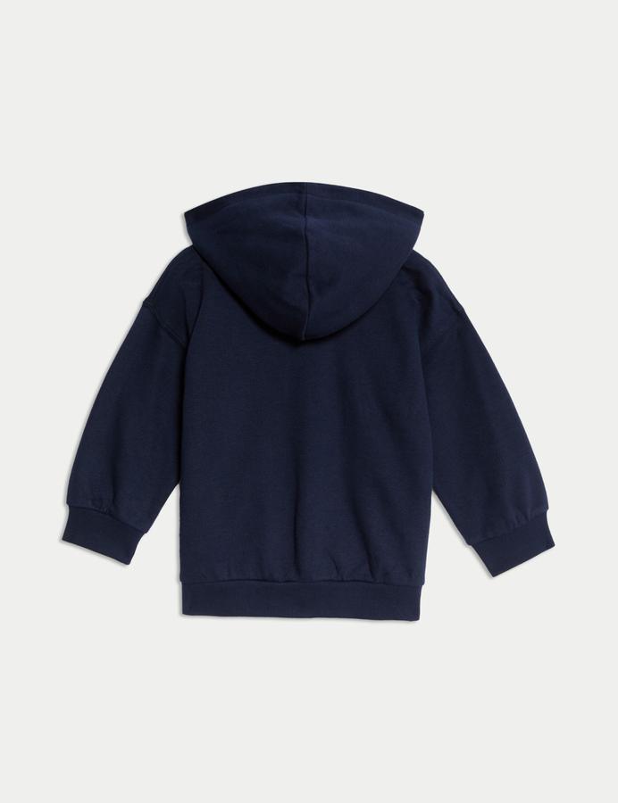 Cotton Rich Zip Hoodie (2-8 Yrs)