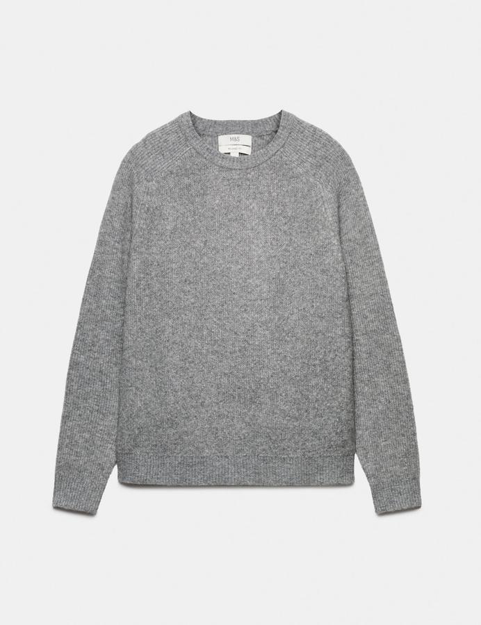 Supersoft Crew Neck Jumper with Wool