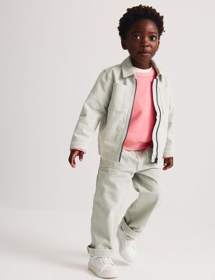 Pure Cotton Striped Trousers (2-8 Yrs)