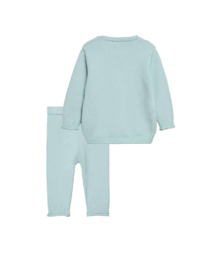 2 Piece Bear Knitted Outfit (0-12 Mths)