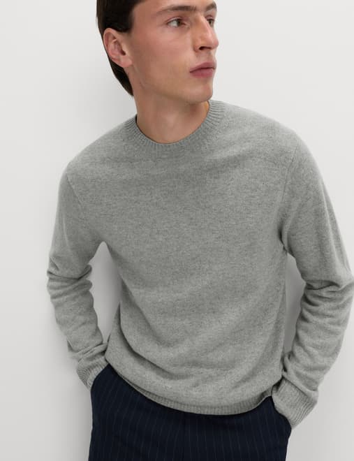 Pure Lambswool Crew Neck Jumper