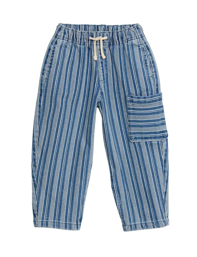 Cotton Rich Stripe Denim Jeans (2-8 Yrs)