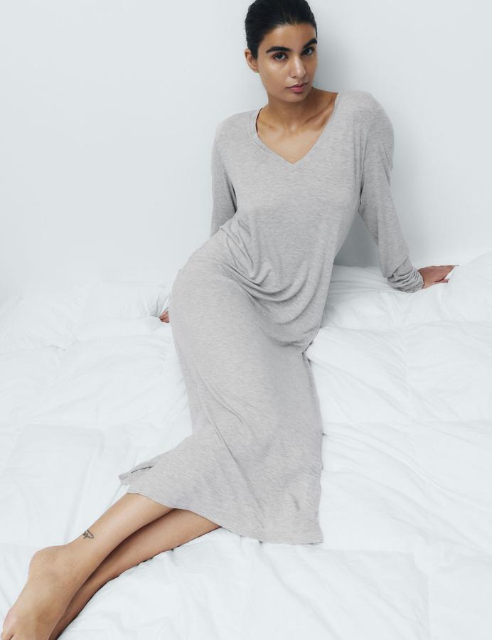 Lace Trim Nightdress