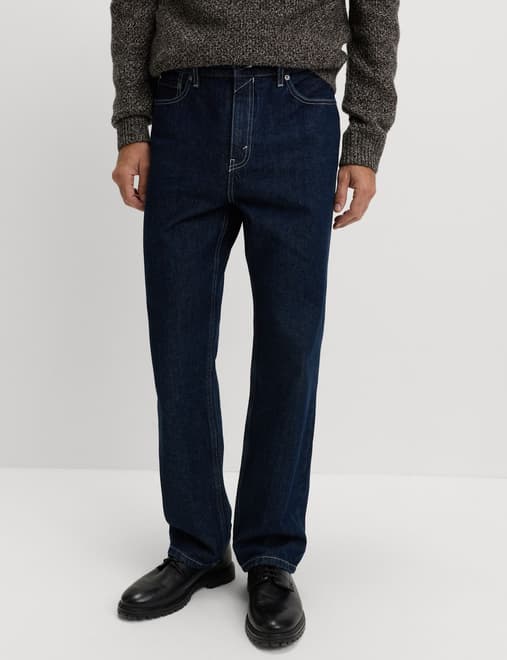 Authentic Relaxed Straight Fit Jeans
