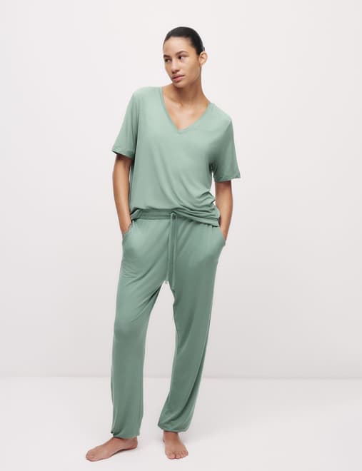 Lace Detail Pyjama Top