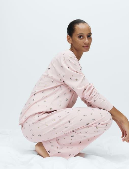 Pure Cotton Printed Pyjama Set