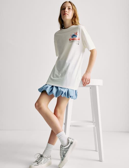 Pure Cotton Lilo & Stitch™ T-Shirt (6-16 Yrs)