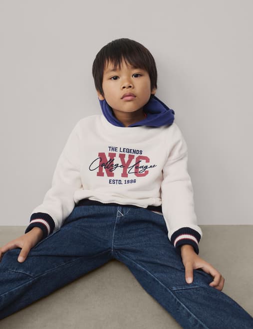 Cotton Rich NYC Hoodie (2-16 Yrs)