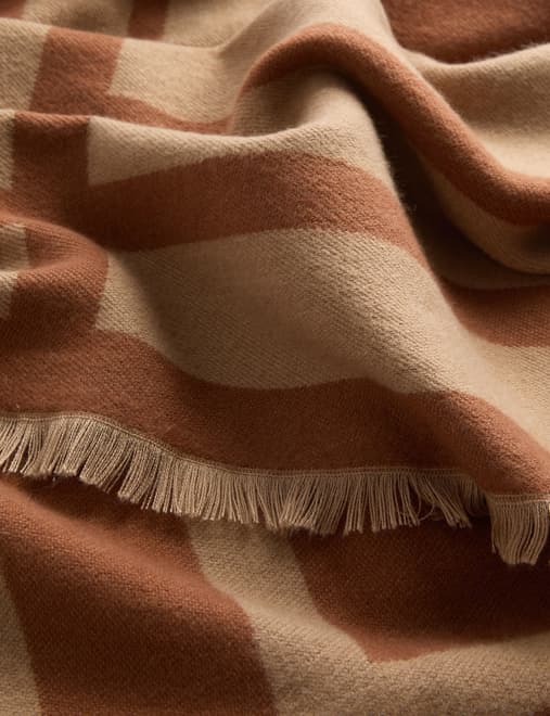 Woven Geometric Scarf