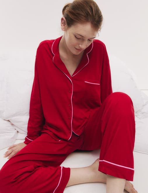 Cotton Modal Revere Pyjama Set