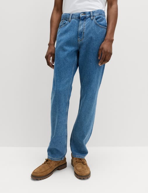 Straight Fit Lightweight Soft Touch Jeans