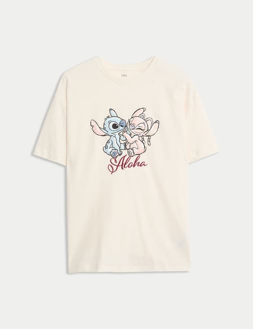 Pure Cotton Lilo & Stitch™ T-Shirt (6-16 Yrs)