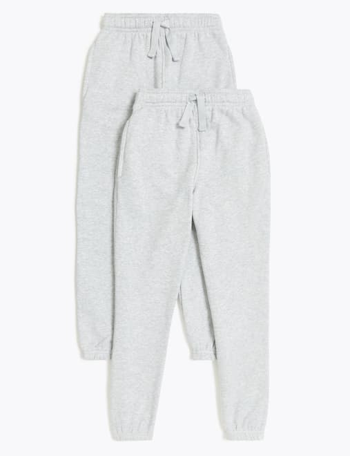 2pk Unisex School Joggers (2-16 Yrs)