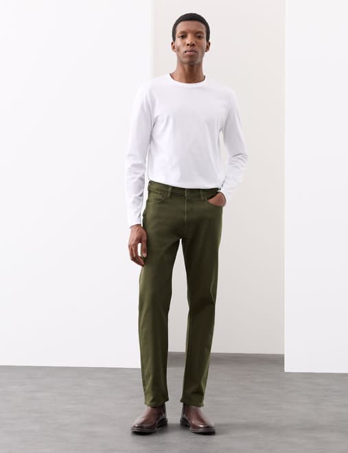 Straight Fit 360 Flex Stretch Jeans