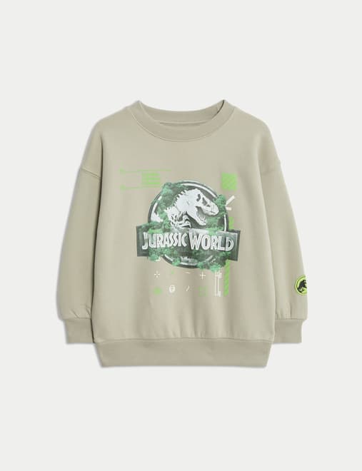 Cotton Rich Jurassic World™ Sweatshirt (2-8 Yrs)