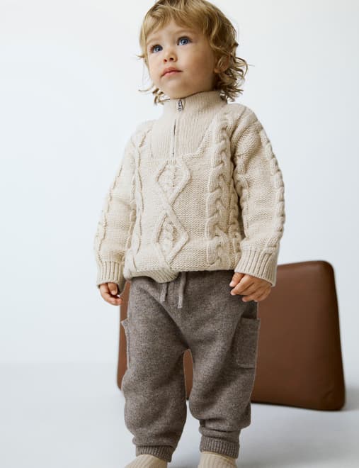 Knitted Joggers (0-3 Yrs)