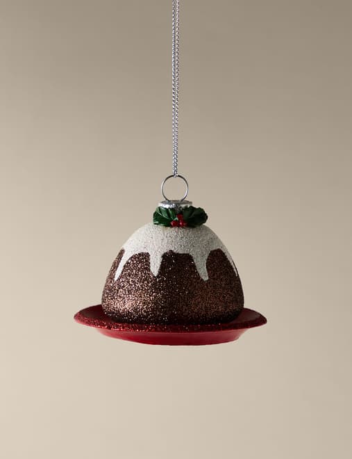 Hanging Christmas Pudding Decoration