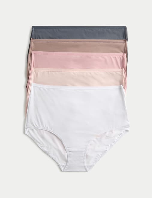 5pk Microfibre Full Briefs