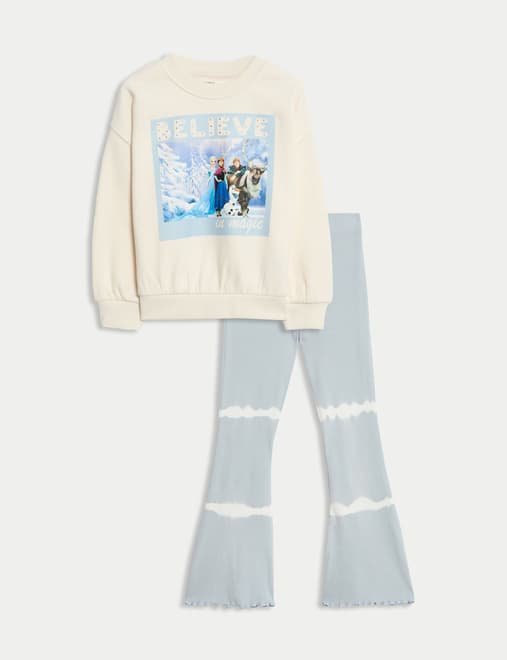 2pc Frozen™ Sweatshirt & Kickflare Outfit (2-8 Yrs)