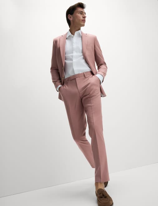 Slim Fit Stretch Suit Trousers