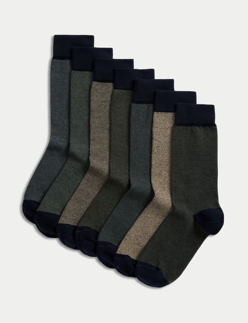 7pk Cool & Fresh™ Cotton Rich Socks