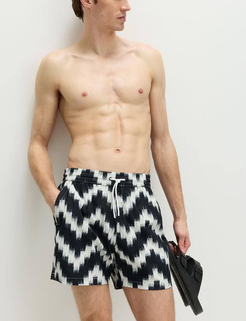 Zigzag Swim Shorts