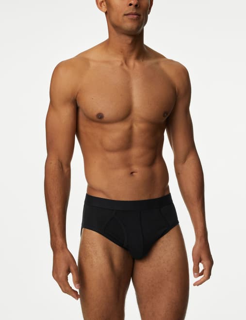 5 Pack Cotton Stretch Cool & Fresh™ Briefs