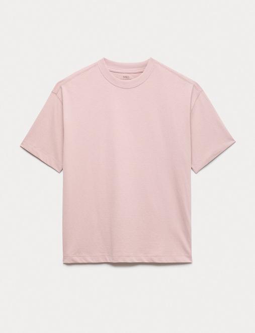 Pure Cotton Plain T-Shirt (6-16 Yrs)
