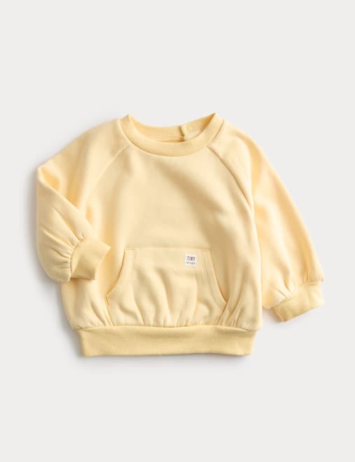 Cotton Blend Sweatshirt (0 Mths - 3 Yrs)