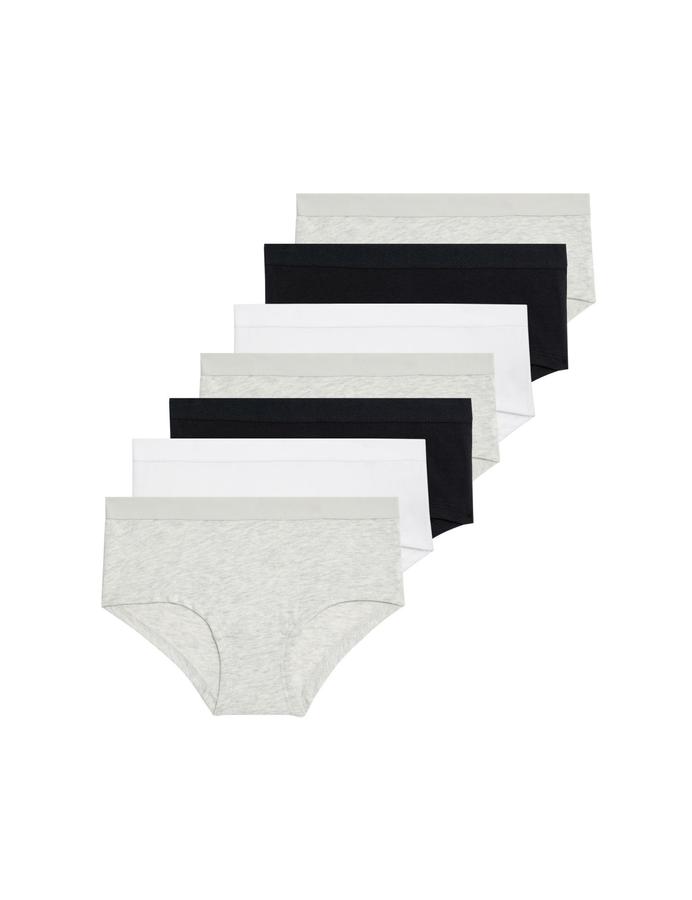 7 Pack Cotton with Stretch Shorts (5-16 Yrs)