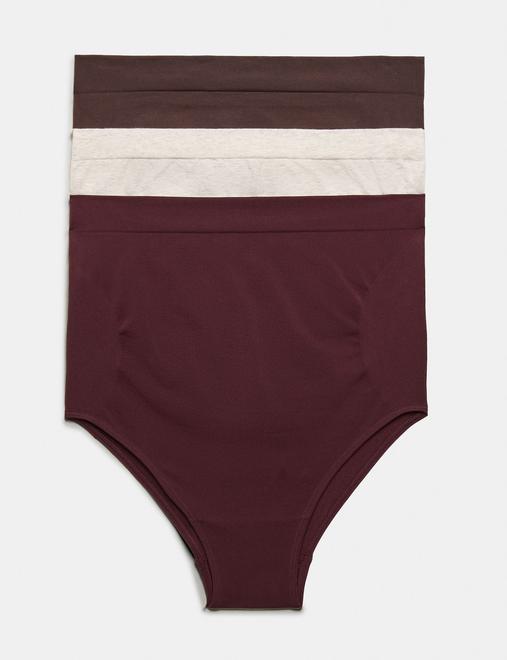3pk Seamless Over Bump Maternity Briefs