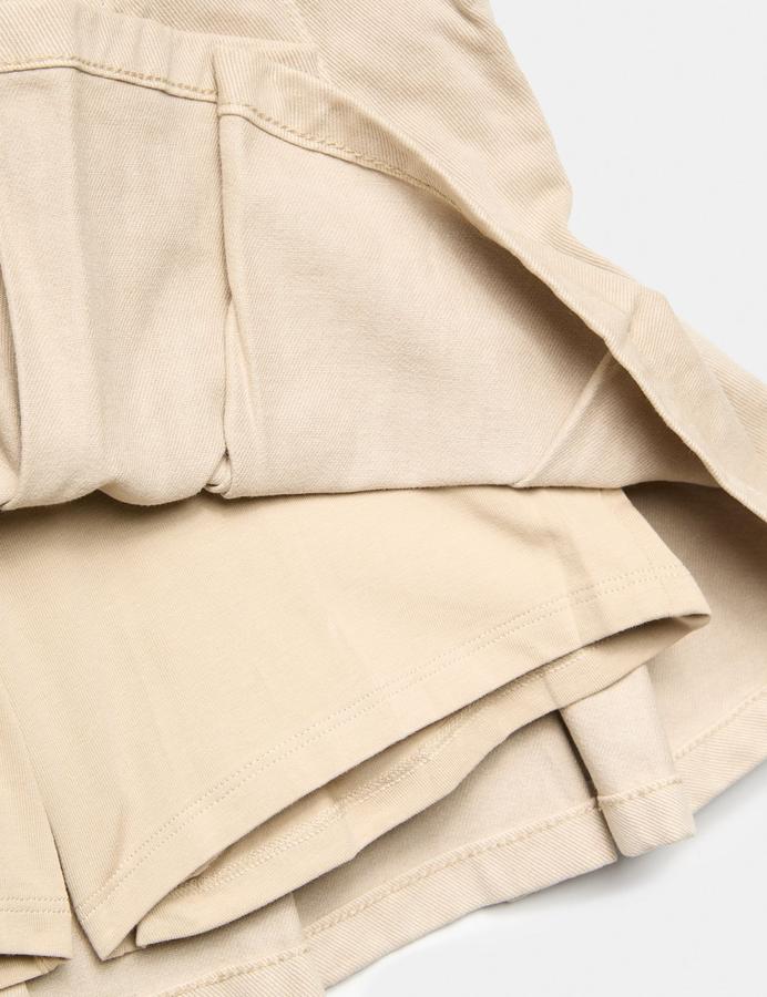 Pure Cotton Pleated Mini Skirt (6-16 Yrs)