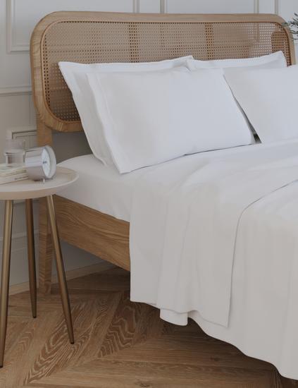 Egyptian Cotton 230 Thread Count Crisp Flat Sheet