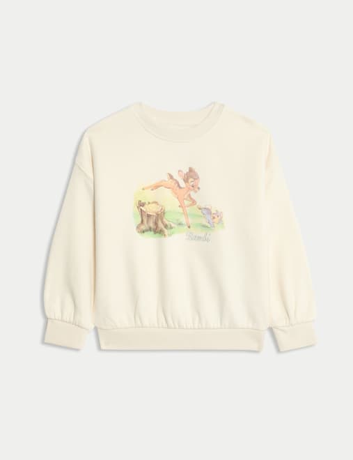 Pure Cotton Bambi™ Sweatshirt (2-8 Yrs)