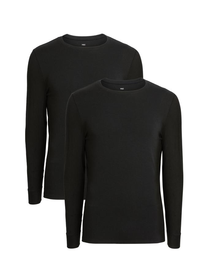 2 Pack Heatgen™ Light Thermal Long Sleeve Tops