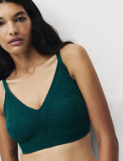 Flexifit™ Lace Non Wired Minimiser Bra C-H