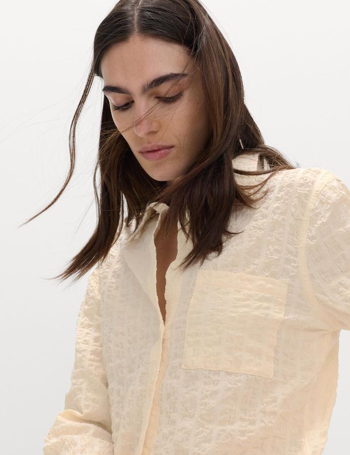 Cotton Rich Textured Shirt