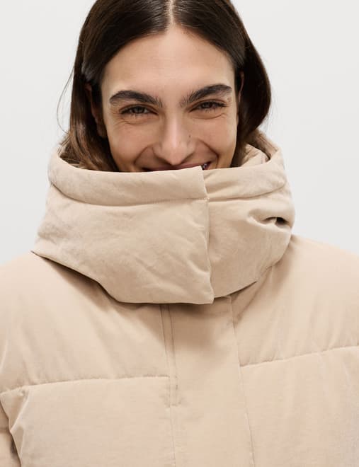Peached Thermowarmth™ Padded Puffer Jacket