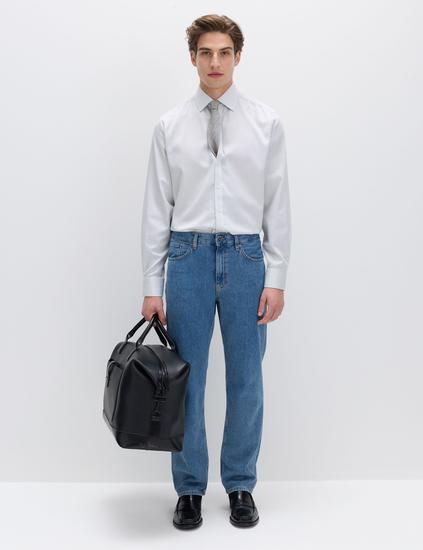 Straight Fit Lightweight Soft Touch Jeans
