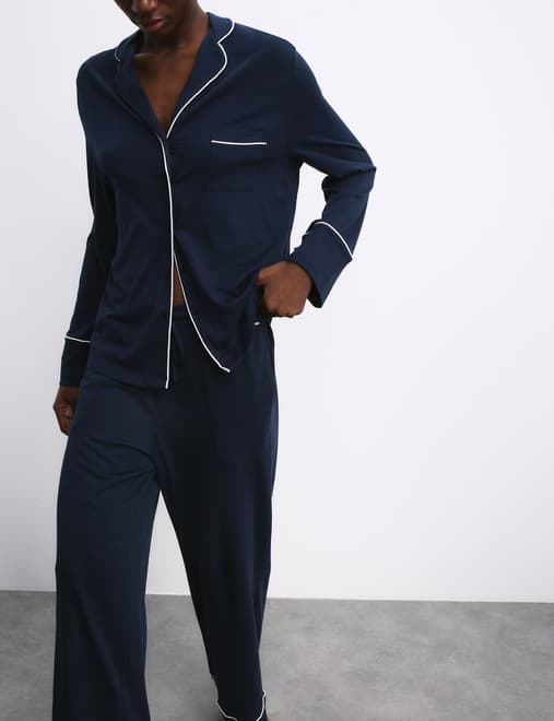 Cotton Modal Revere Pyjama Set