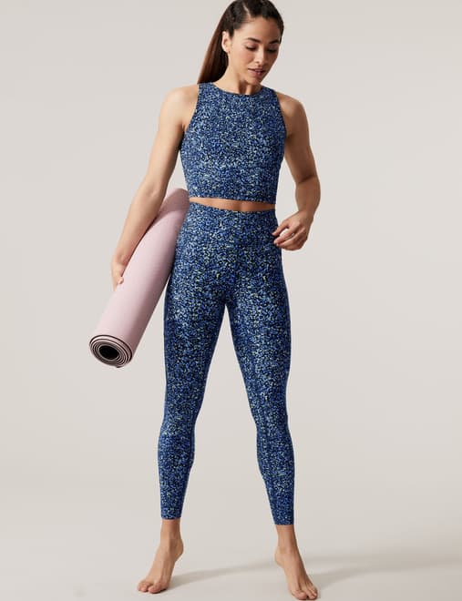 Go Move Printed High Waisted Gym Leggings