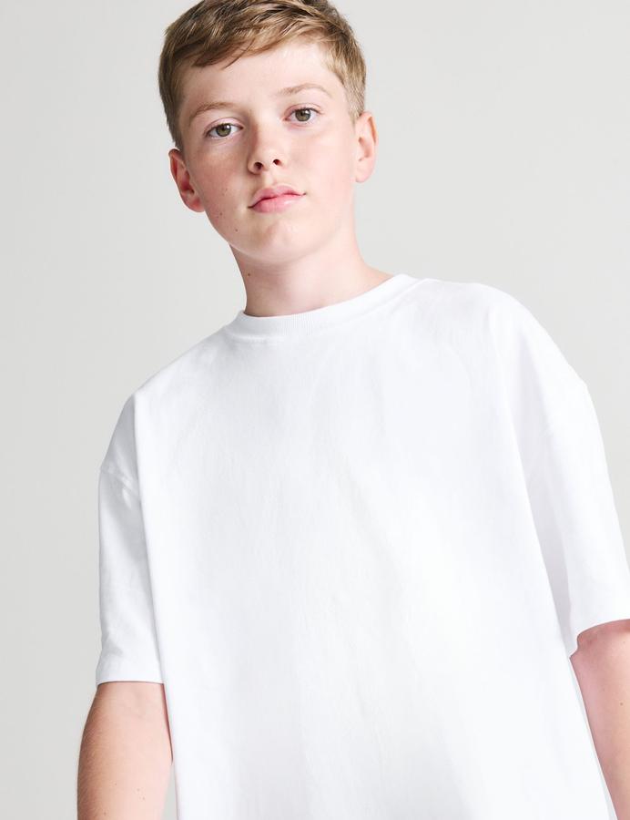 Pure Cotton Plain T-Shirt (6-16 Yrs)