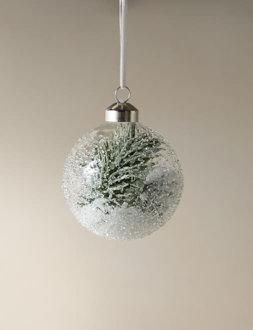 Glass Hanging Encapsulation Bauble