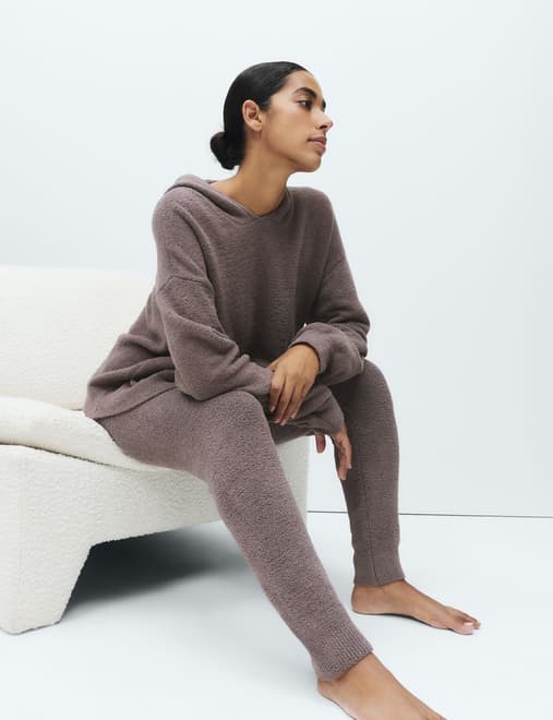 Cosy Boucle Knit Lounge Leggings