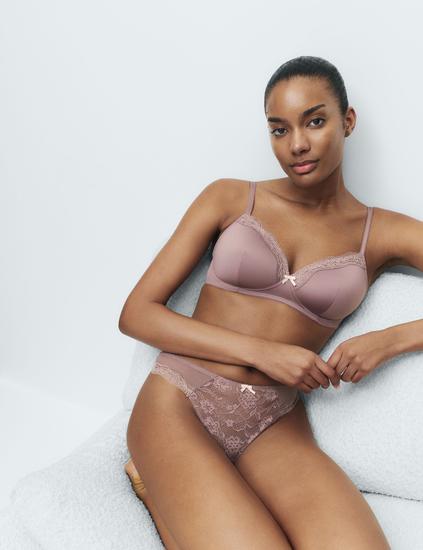 Jasmine Lace Non Wired Full Cup Bra A-E