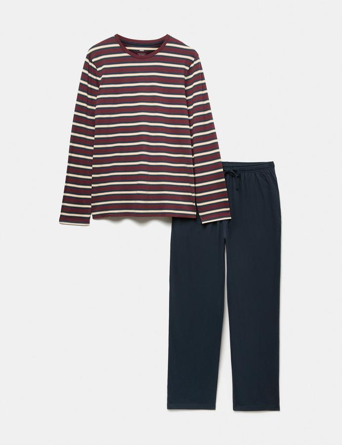 Pure Cotton Striped Pyjama Set