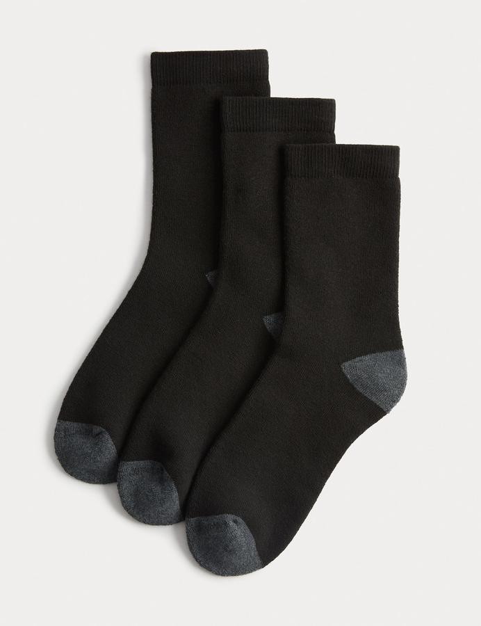 3 Pack Heatgen™ Thermal Ankle Socks (8½ Small to 10½ Large)