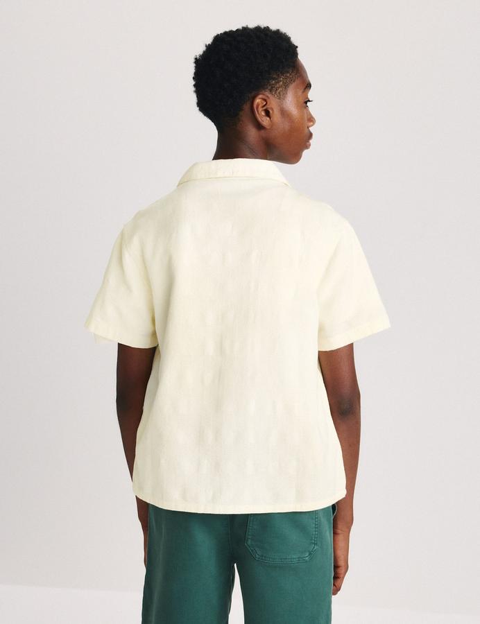 Pure Cotton Textured Shirt (6-16 Yrs)