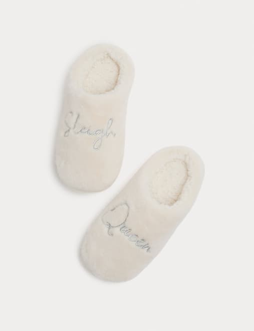 Kids' Sleigh Queen Slippers (1 Large - 6 Large)